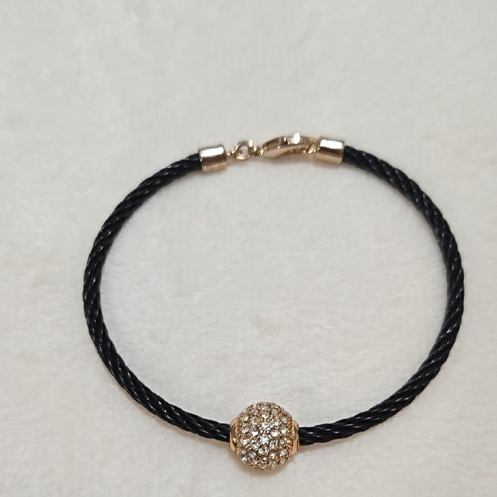 Black and Gold Bracelet